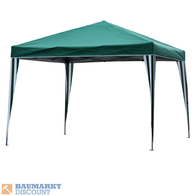 Bellavista Pavillon faltbar 3 x 3 m grün Faltpavillon | eBay